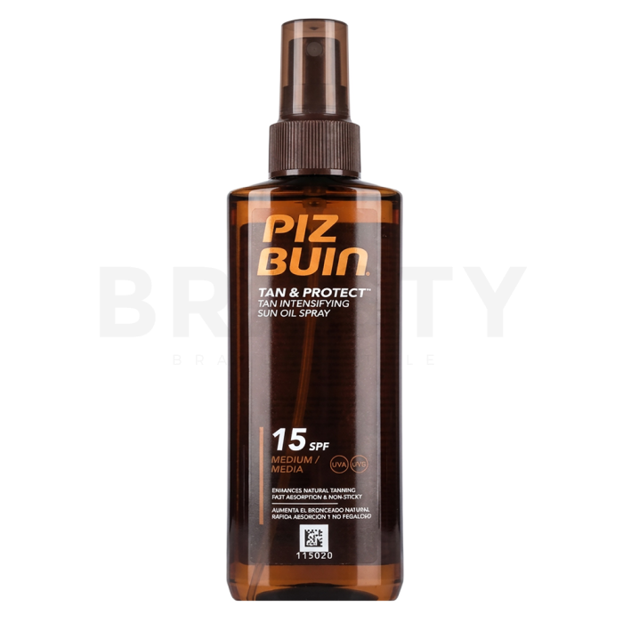 Piz Buin Tan & Protect Tan Intensifying Sun Oil Spray SPF15 150 ml