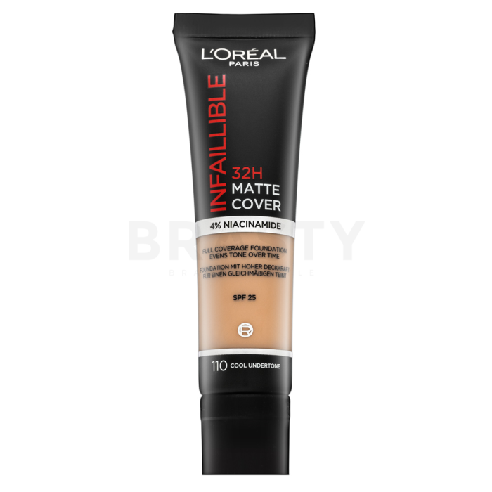 L´Oréal Paris Infaillible 32H Matte Cover dlhotrvajúci make-up pre matný efekt 110 30 ml