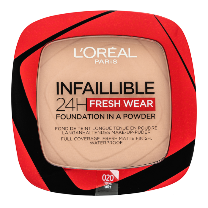 L´Oréal Paris Infaillible 24H Fresh Wear Foundation in a Powder púdrový make-up so zmatňujúcim účinkom 20 9 g