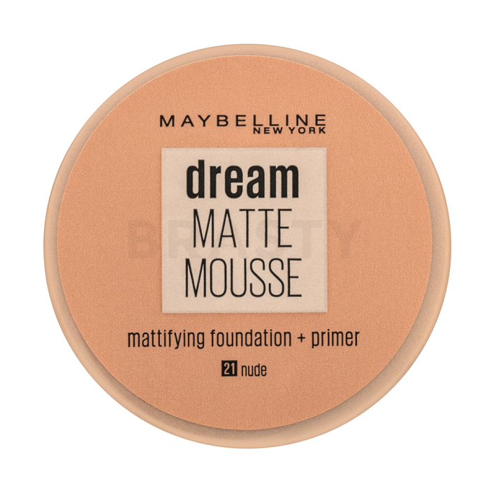 Maybelline Dream Matte Mousse Foundation Make-up mit mattierender Wirkung 21 Nude 18 ml