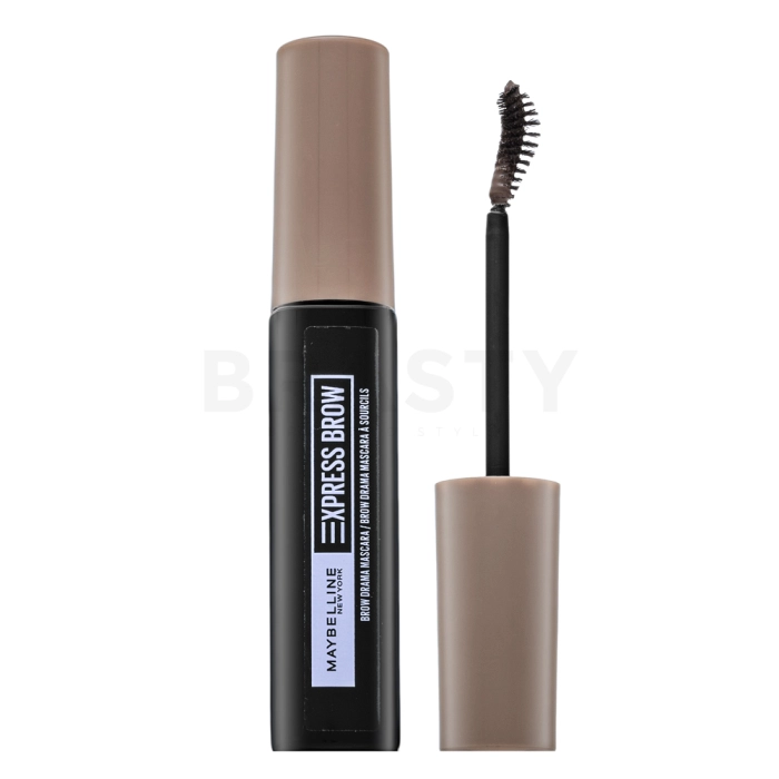 Maybelline Express Brow Brow Drama Mascara gel za nego obrvi Medium Brown 7,5 ml