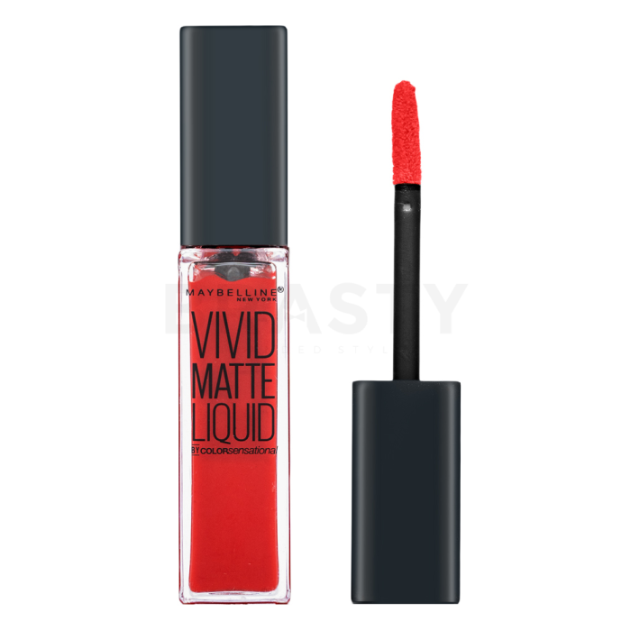 Maybelline Vivid Matte Liquid Lipstick barra labial líquida Efecto mate 35 Rebel Red