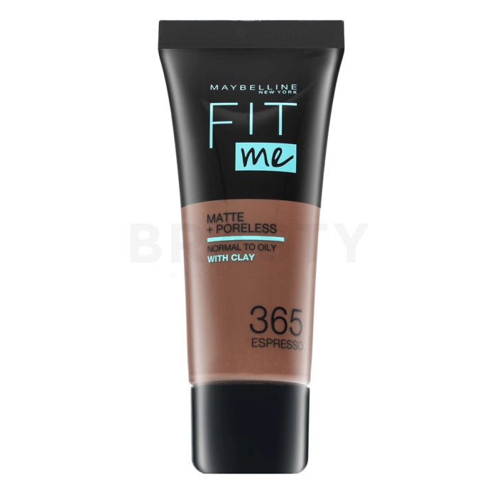Maybelline Fit Me! Foundation Matte + Poreless tekući make-up s matirajućim učinkom 365 Espresso 30 ml