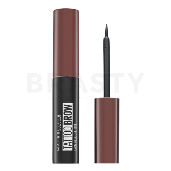 Maybelline Tattoo Brow Easy Peel-Off Tint verzorgingsgel voor wenkbrauwen 03 Dark Brown 4,6 g