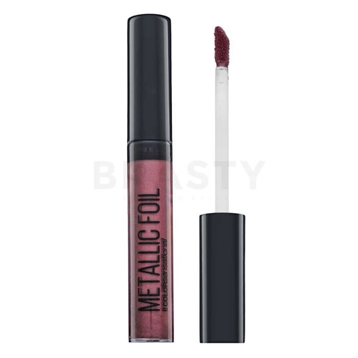 Maybelline Metallic Foil Lipstick tekoča šminka s kovinskim učinkom 120 Nemesis