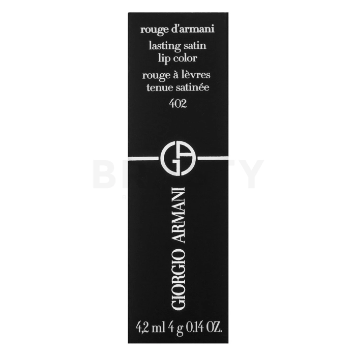 Armani (Giorgio Armani) Rouge d'Armani Lasting Satin Lip Color dolgo obstojna šminka 402 4,2 ml