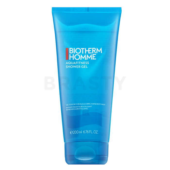 Biotherm Homme Aquafitness šampón a sprchový gél 2v1 Shower Gel - Body & Hair 200 ml