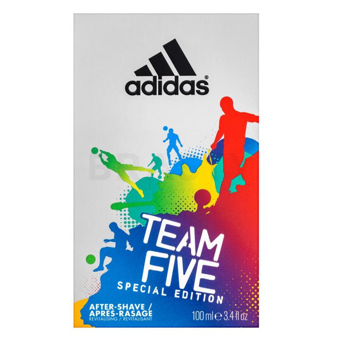 Adidas Team Five Para después del afeitado para hombre 100 ml
