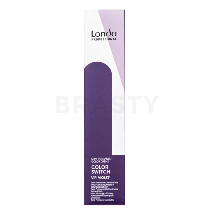 Londa Professional Color Switch Semi Permanent Color Creme polpermanentna barva za lase VIP! Violet 80 ml