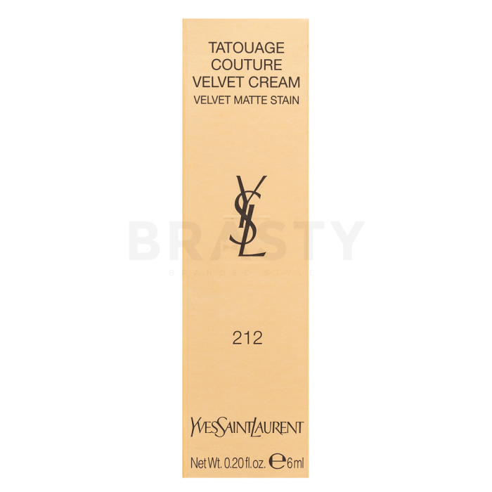 Yves Saint Laurent Tatouage Couture tekoča šminka z matirnim učinkom 212 Rouge Rebel 6 ml
