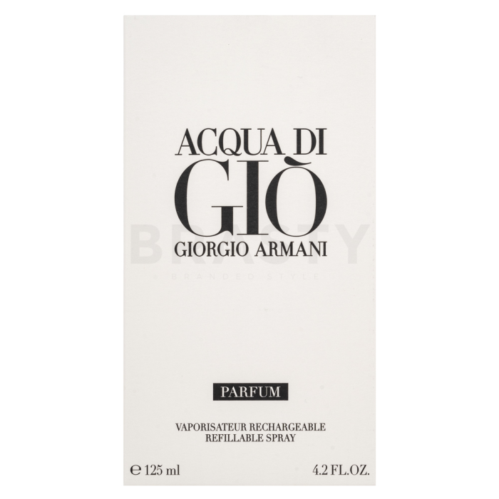 Armani (Giorgio Armani) Acqua di Gio Parfum čistý parfém pre mužov Refillable 125 ml