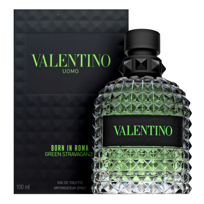Valentino Uomo Born In Roma Green Stravaganza Toaletna voda za moške 100 ml