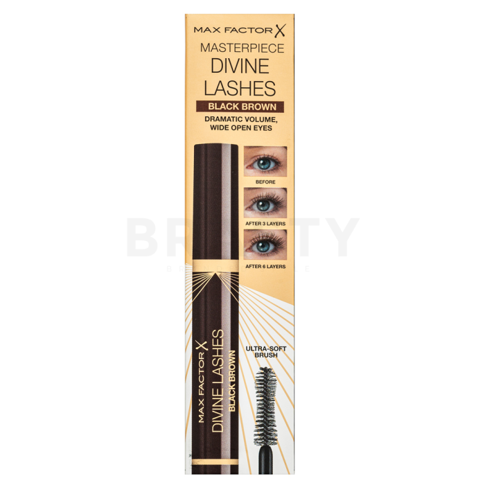 Max Factor Divine Lashes Mascara maskara za produljenje trepavica i volumen 002 Black Brown 8 ml