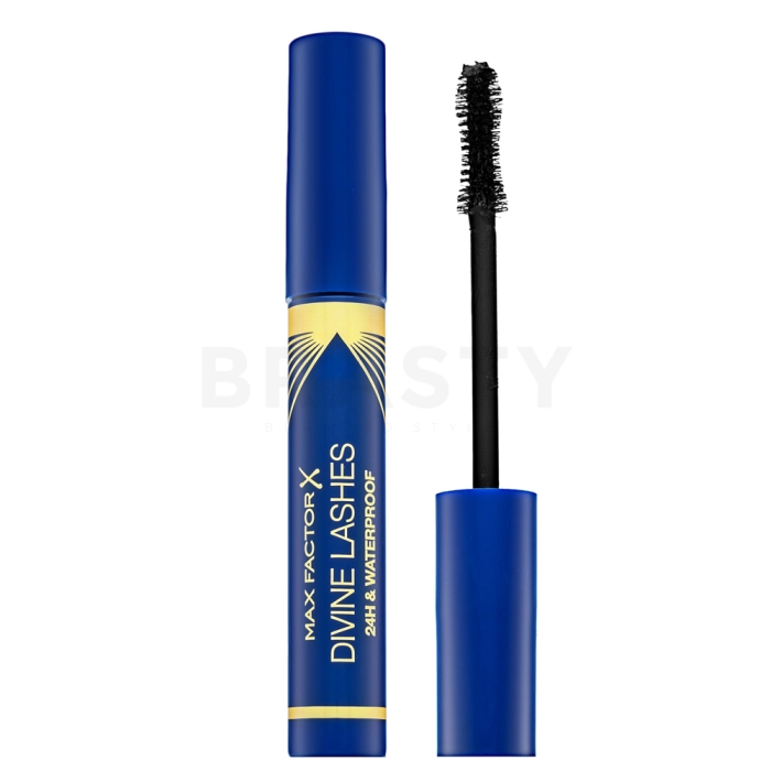 Max Factor Divine Lashes 24H & Waterproof Mascara waterproof mascara voor wimperverlenging en volume Black 8 ml