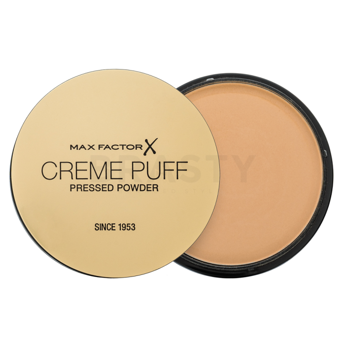 Max Factor Creme Puff Pressed Powder prašek 14 Golden Beige 14 g