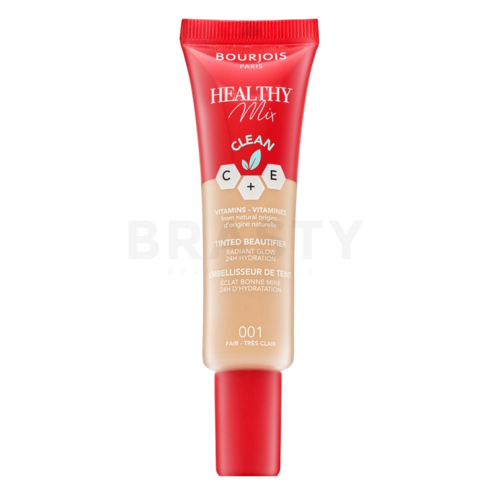 Bourjois Healthy Mix Clean Tinted Beautifier Krema BB za enotno in sijočo polt 001 Fair 30 ml
