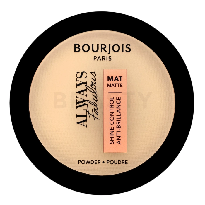 Bourjois Always Fabulous puder z formułą matującą 108 Apricot Ivory 10 g