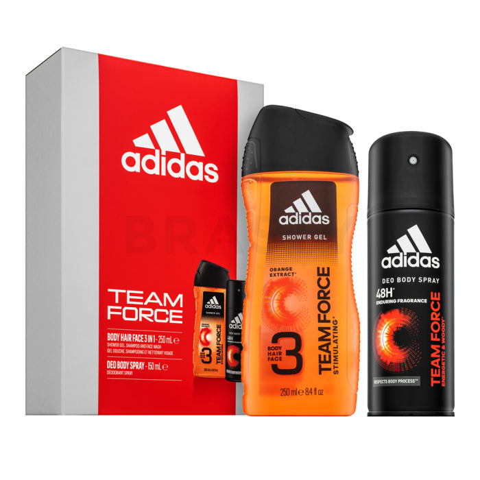 Adidas Team Force Geschenkset für Herren Set II. 150 ml