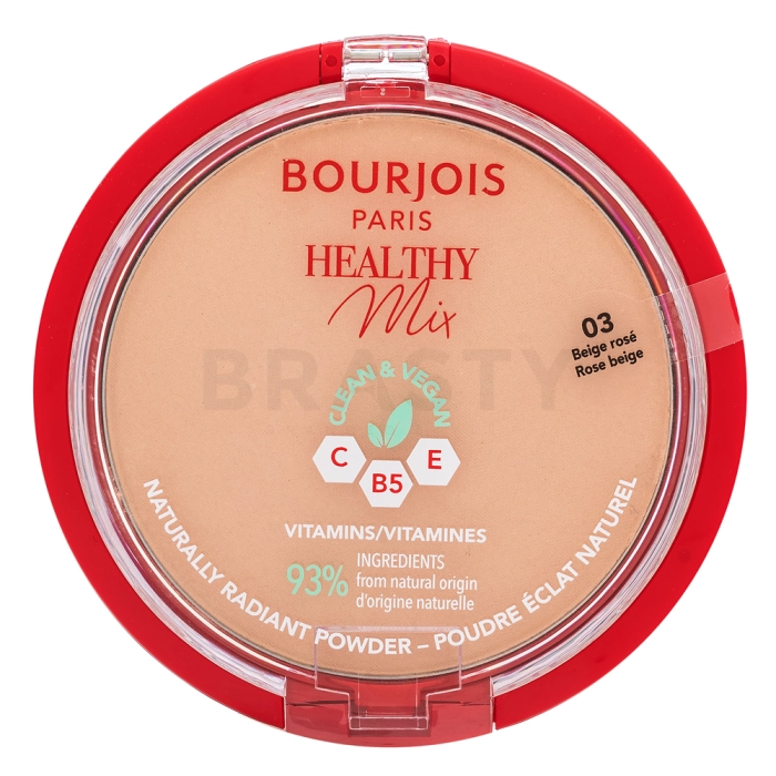 Bourjois Healthy Mix Clean & Vegan Powder poeder met matterend effect 03 Rose Beige 10 g