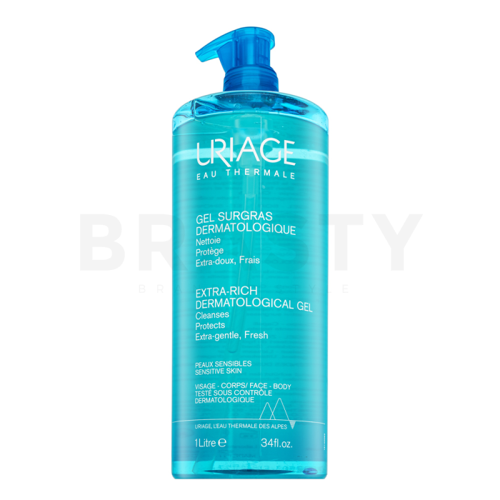 Uriage Xémose Negovalni gel za čiščenje Extra-Rich Dermatological Gel 1000 ml