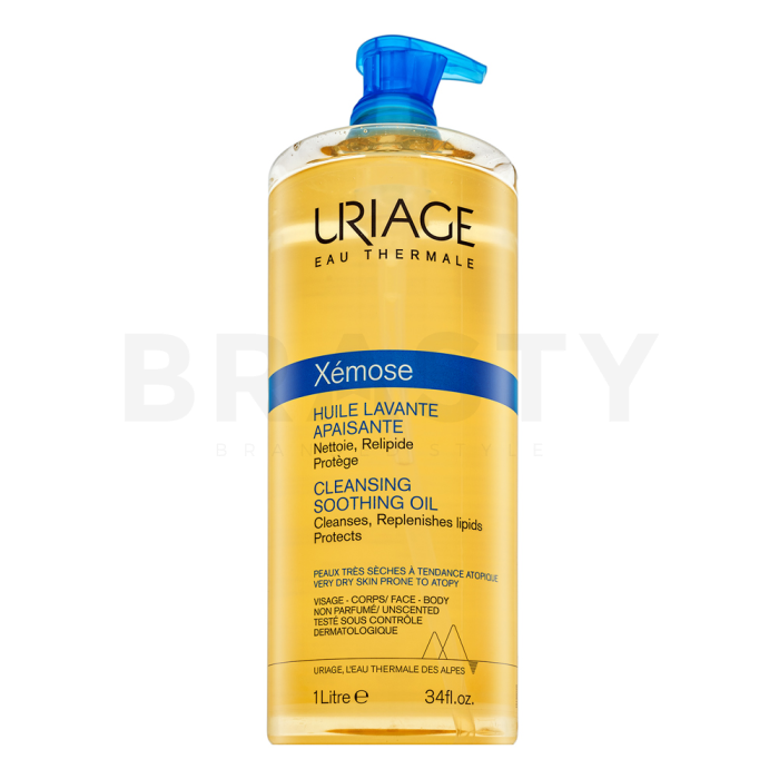 Uriage Xémose peneče se čistilno olje Cleansing Soothing Oil 1000 ml