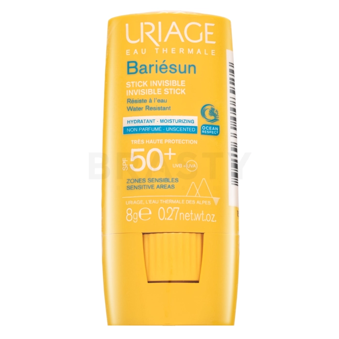 Uriage Bariésun Nalepka za ustnice in občutljive lise SPF 50+ Invisible Stick Very High Protection SPF50+ 8 g