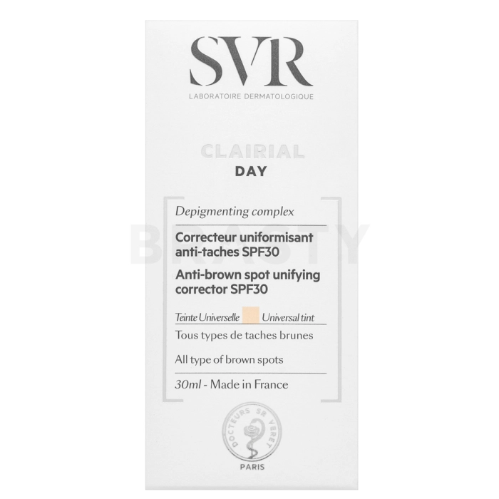 SVR Clairial farbkorrekturcreme Day Anti-Brown Spot Corrector 30 ml
