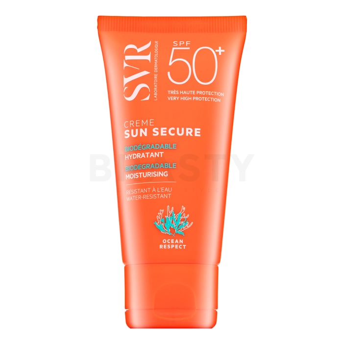 SVR Sun Secure napozó krém SPF50+ Biodegradable Moisturising Creme 50 ml