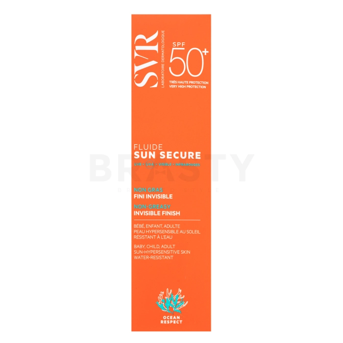 SVR Sun Secure Bräunungsmilch SPF50+ Fluide Non-Greasy Invisible Finish 50 ml