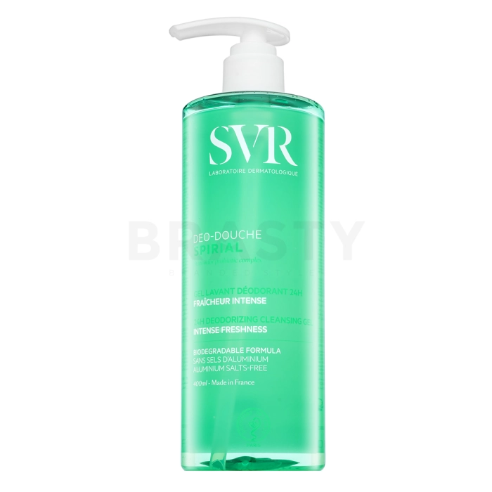 SVR Spirial tusfürdő gél Déo-Douche Intense Freshness 400 ml