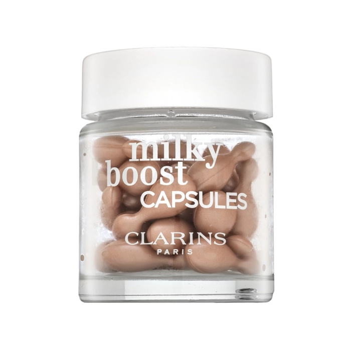 Clarins Milky Boost Capsules fondotinta liquido per l' unificazione della pelle e illuminazione 03 30 x 0,2 ml