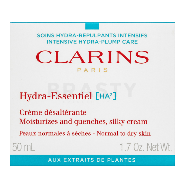 Clarins Hydra-Essentiel [HA²] vlažilna krema Moisturizes and Quenches Silky Cream 50 ml