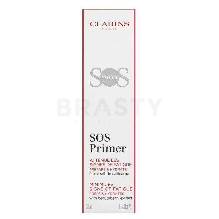 Clarins SOS Primer Minimizes Signs of Fatigue Osnova za temeljni premaz Pink 30 ml