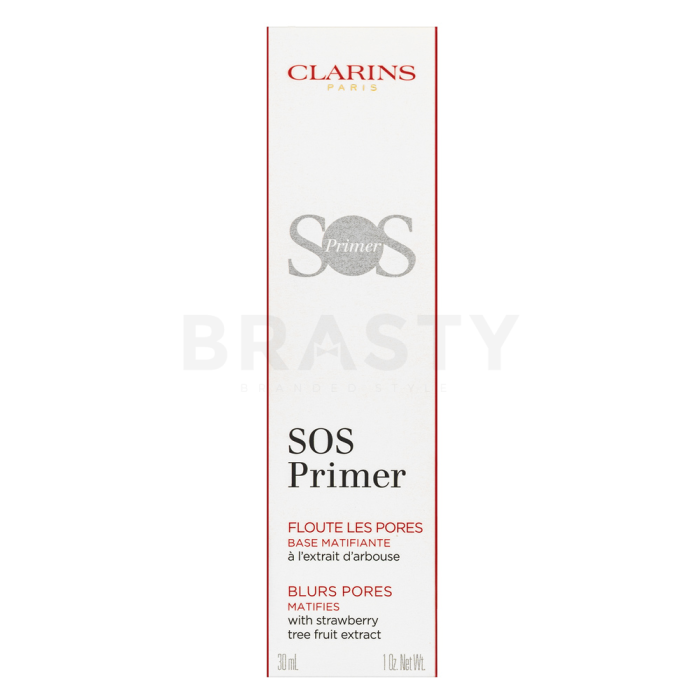 Clarins SOS Primer Blurs Pores Matifies Egységesítő sminkalap matt hatású 30 ml