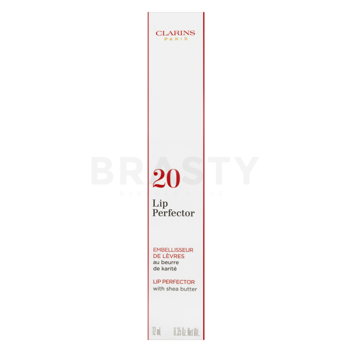 Clarins Lip Perfector lesk na pery s trblietkami 20 Translucent Glow 12 ml
