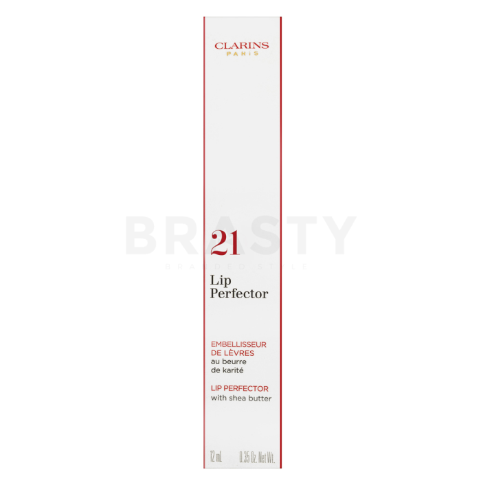 Clarins Lip Perfector lesk na pery s trblietkami 21 Soft Pink Glow 12 ml