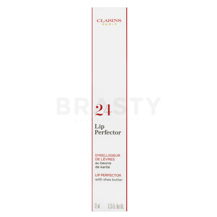 Clarins Lip Perfector lesk na pery s trblietkami 24 Fuchsia Glow 12 ml