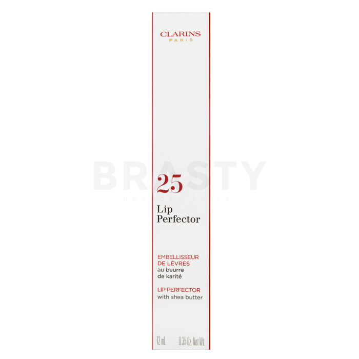 Clarins Lip Perfector lesk na pery s trblietkami 25 Mulberry Glow 12 ml