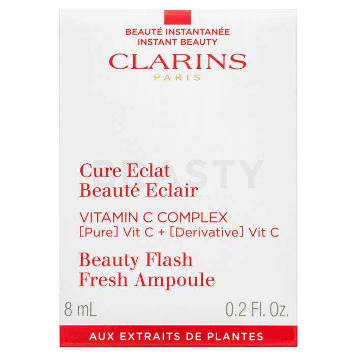 Clarins Beauty Flash Serum za posvetitev z vitaminom C Fresh Ampoule 8 ml