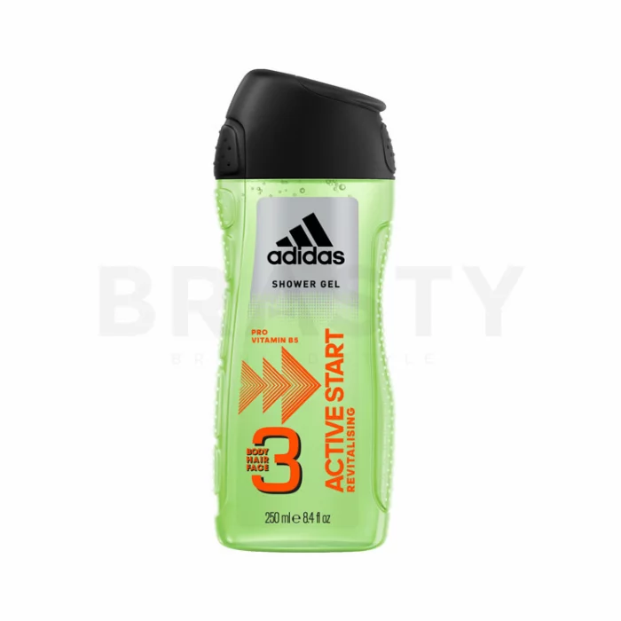 Adidas 3 Active Start Gel de duș bărbați 250 ml