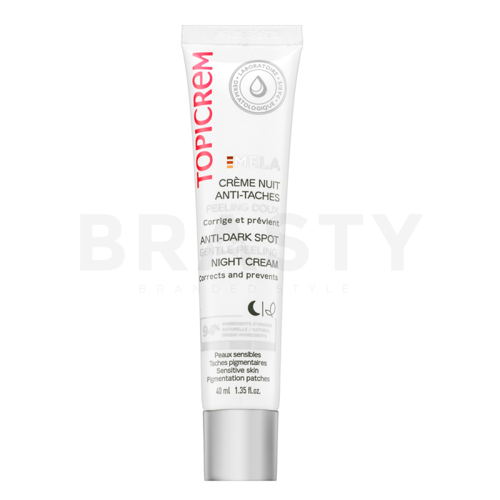 Topicrem MELA nachtcrème Anti-Dark Spot Gentle Peeling Night Cream 40 ml