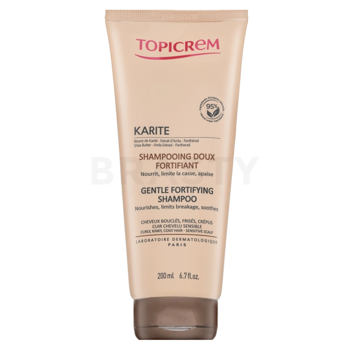 Topicrem Karité Gentle Fortifying Shampoo versterkende shampoo voor verzwakt haar 200 ml