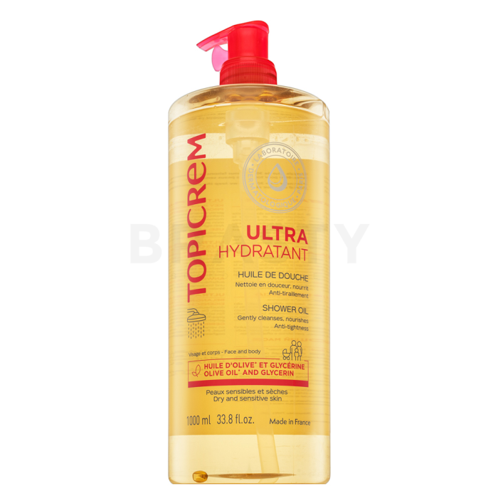 Topicrem Ultra-Hydratant Doucheolie Shower Oil 1000 ml