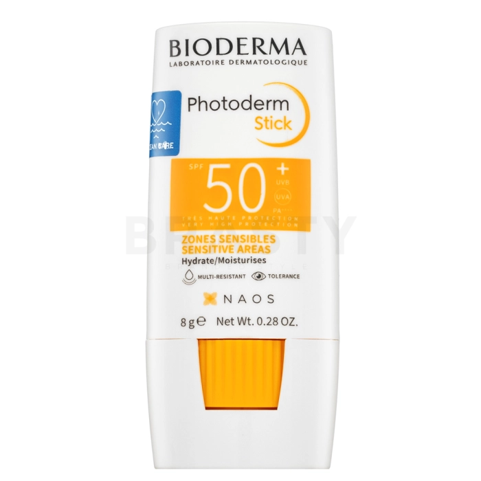 Bioderma Photoderm tyčinka na pery a citlivé miesta SPF 50+ Stick SPF50 Sensitive Areas 8 g