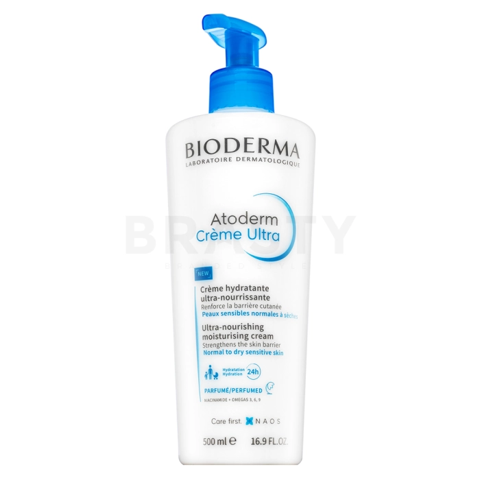 Bioderma Atoderm хидратиращ крем Créme Ultra-Nourishing Moisturising Cream 500 ml