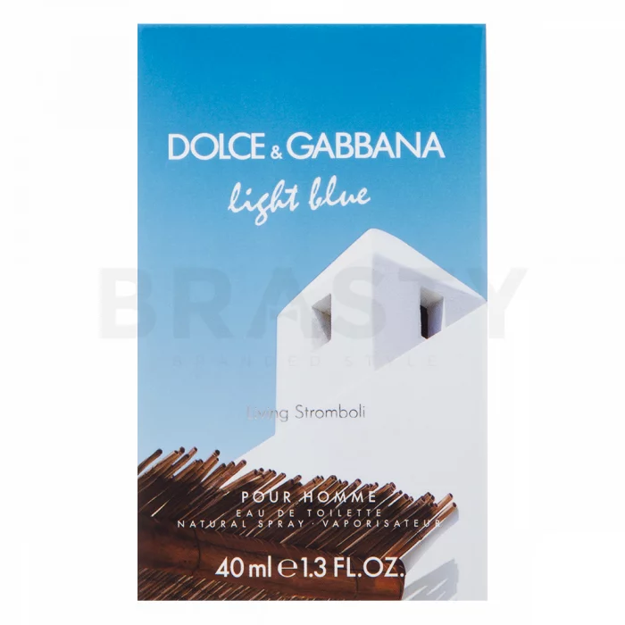 Dolce & Gabbana Light Blue Living Stromboli Pour Homme toaletní voda pro muže 40 ml