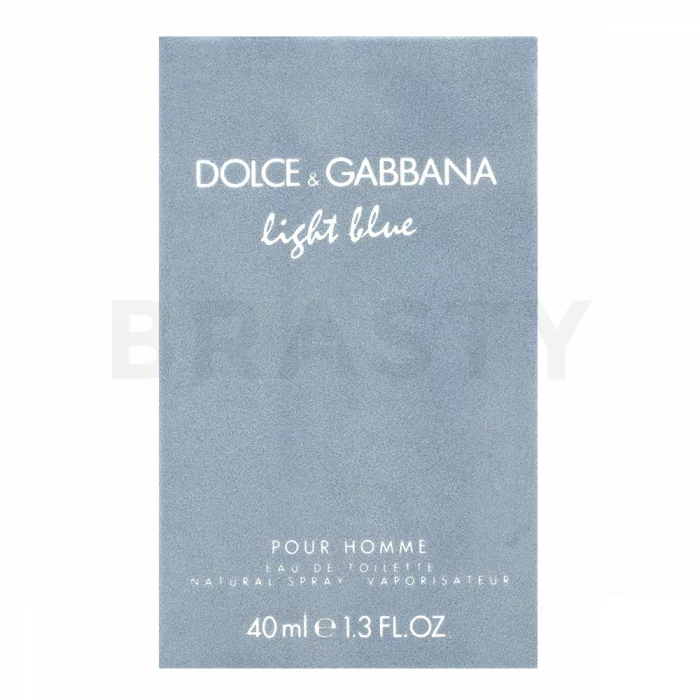 Dolce & Gabbana Light Blue Pour Homme toaletní voda pro muže 40 ml