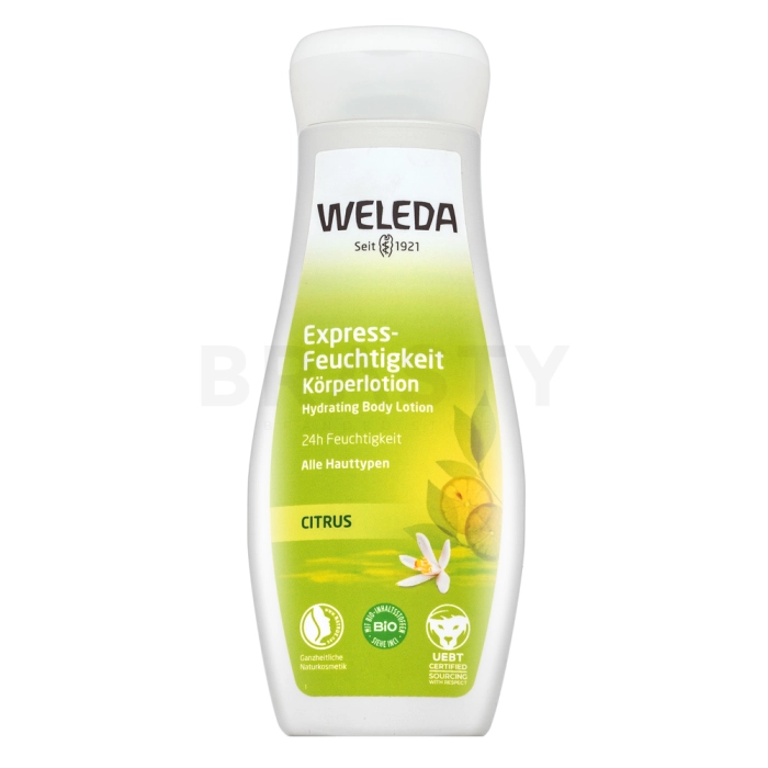 Weleda Citrus Hydrating Body Lotion testápoló hidratáló hatású 200 ml