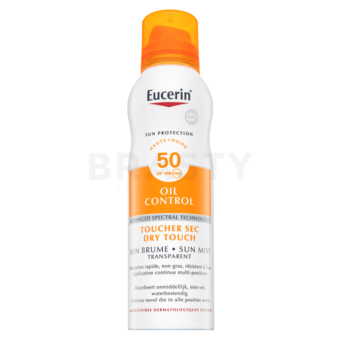 Eucerin Sensitive Protect spraytanning Sun Spray Transparent Dry Touch SPF 50 200 ml