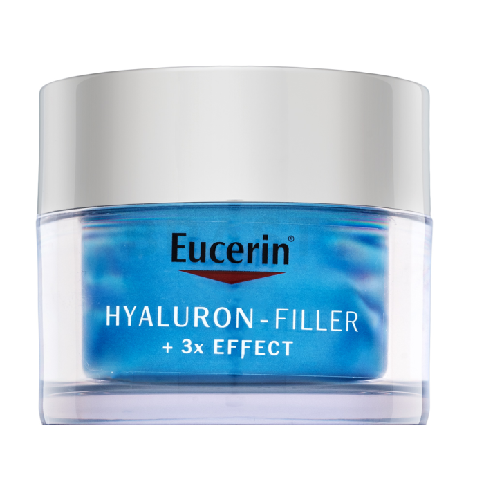 Eucerin Hyaluron-Filler éjszakai krém + 3x Effect Ultra Light Moisture Booster Night 50 ml